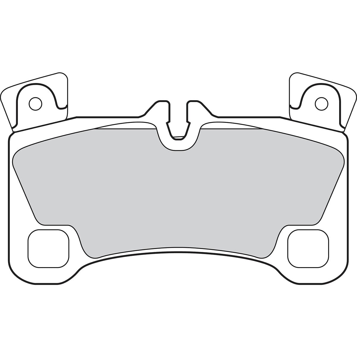 Jeu de 4 plaquettes de frein VALEO ref. 302804